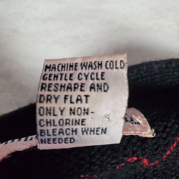 Vintage Hillary Paige‎ Cardigan Sweater Womens Large FlowersV-neck Art to wear - Picture 4 of 15